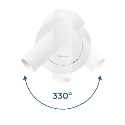 Aplique empotrable para lectura "MILSA" - 3W - 2700K - CRI 85
