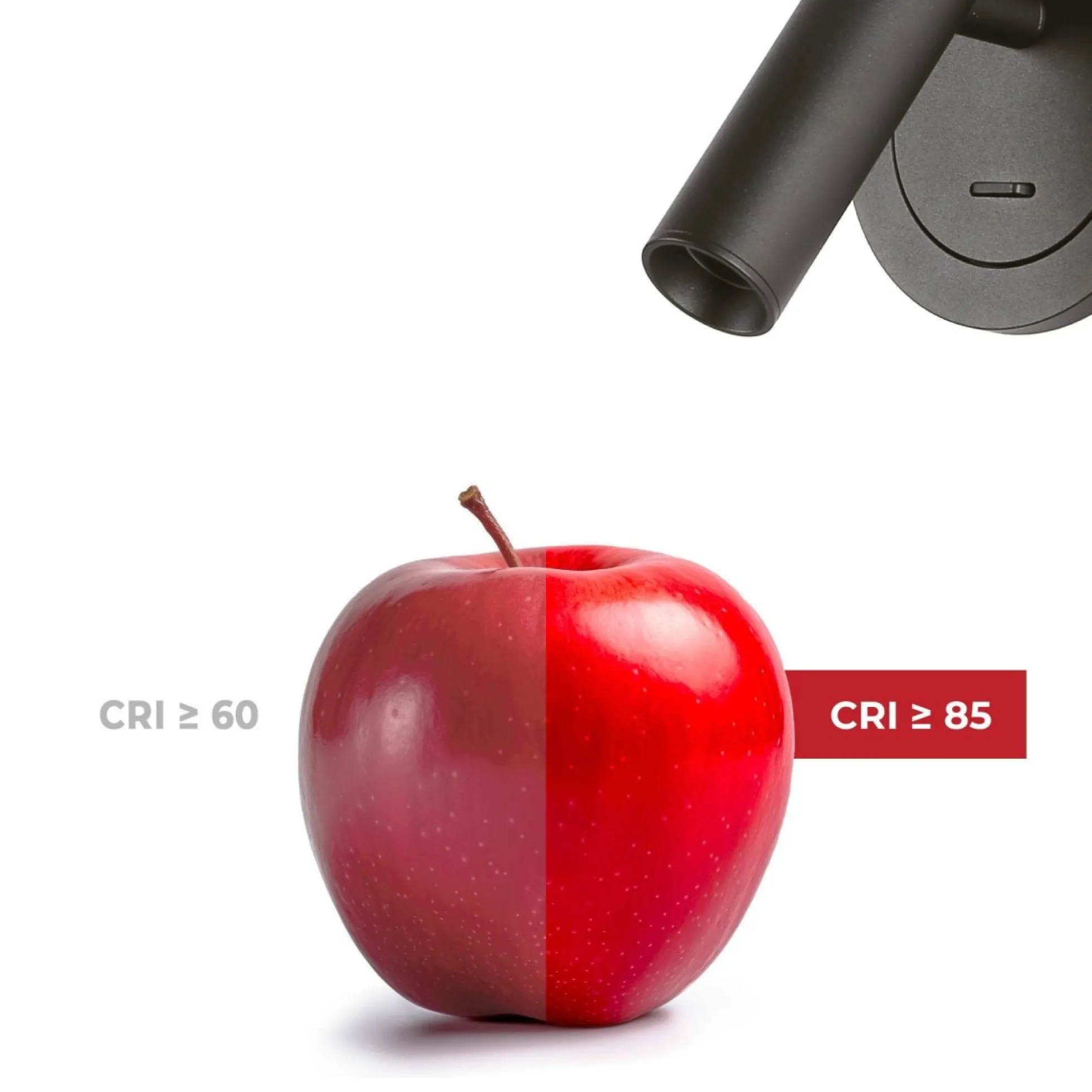 Aplique empotrable para lectura "MILSA" - 3W - 2700K - CRI 85