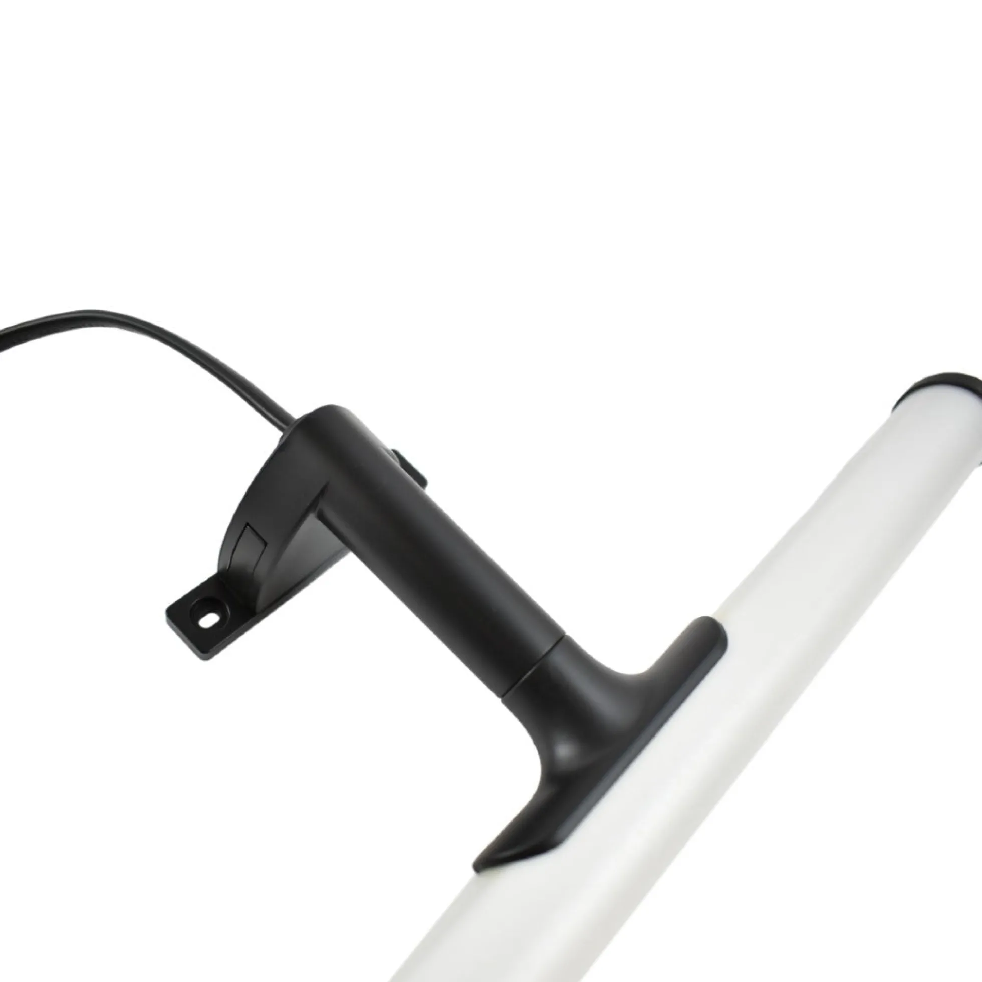 Aplique espejo baño LED tubular - 30cm - 5W | 3 formas de fijación