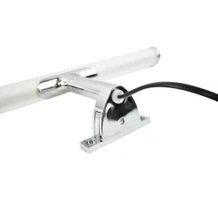 Aplique espejo baño LED tubular - 30cm - 5W | 3 formas de fijación