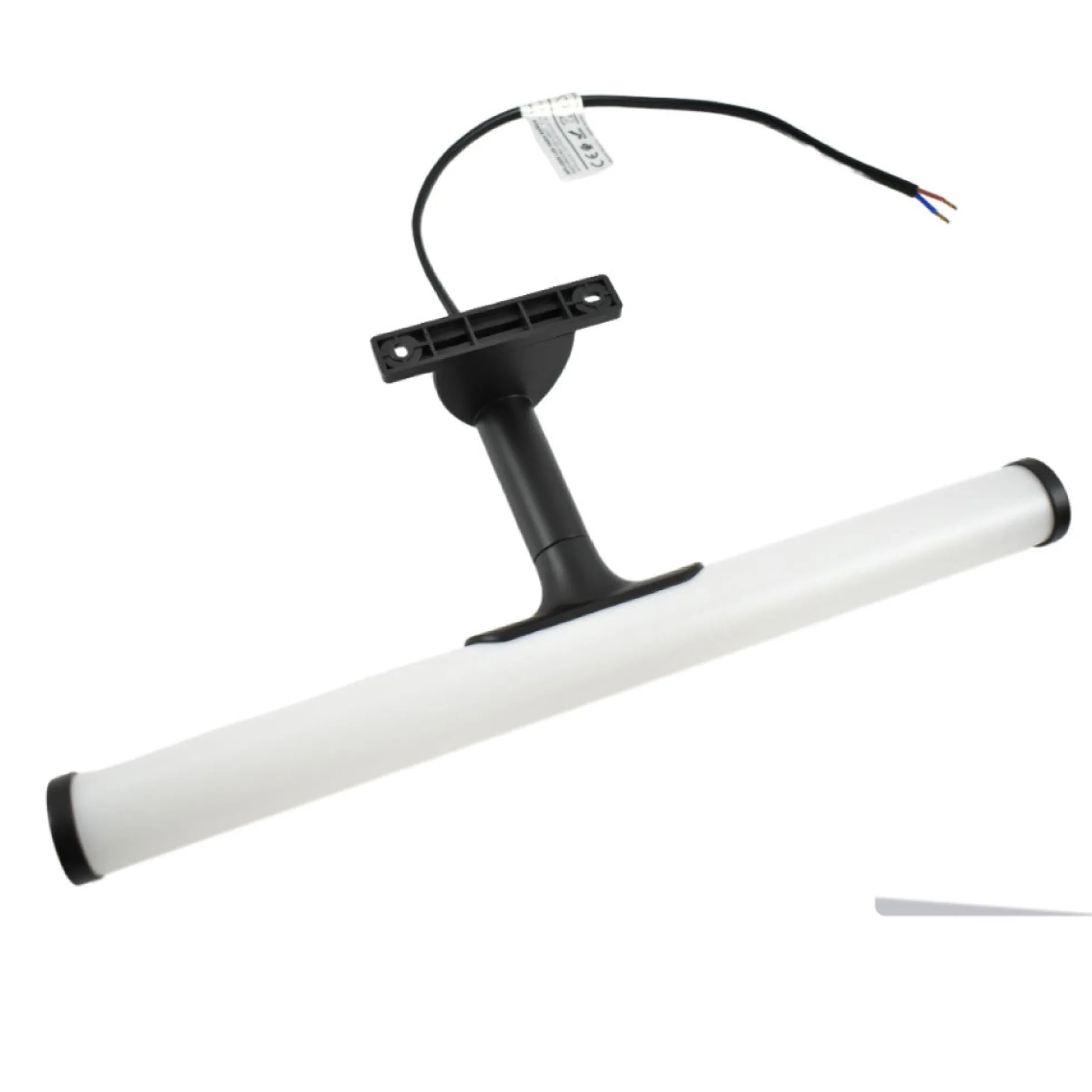 Aplique espejo baño LED tubular - 30cm - 5W | 3 formas de fijación