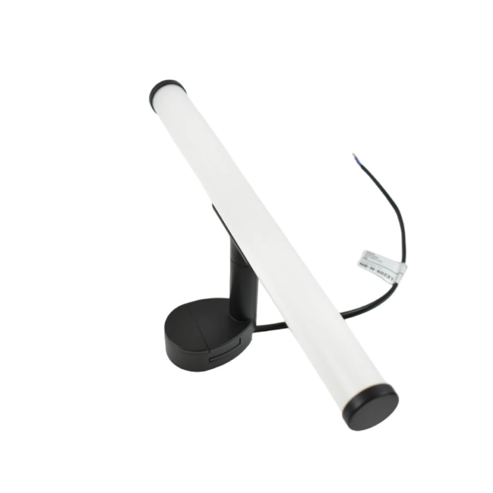 Aplique espejo baño LED tubular - 30cm - 5W | 3 formas de fijación
