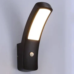 Aplique exterior de pared LED con sensor PIR 