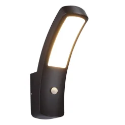 Aplique exterior de pared LED con sensor PIR 