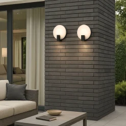 Aplique exterior LED 