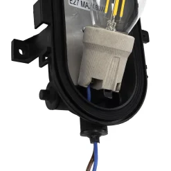 Aplique exterior tortuga de policarbonato - 1 x E27