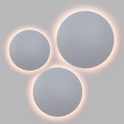 Aplique LED de pared circular 