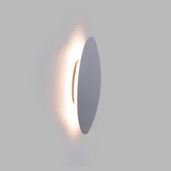 Aplique LED de pared circular 