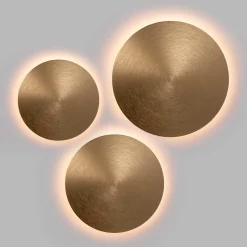 Aplique LED de pared circular 