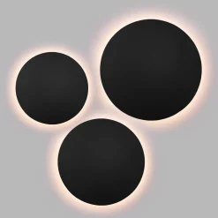 Aplique LED de pared circular 