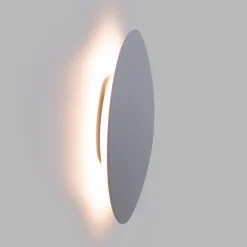 Aplique LED de pared circular 