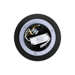 Aplique LED de pared circular 