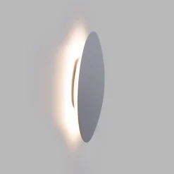 Aplique LED de pared circular 