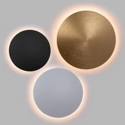 Aplique LED de pared circular 