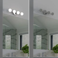 Aplique LED para baño - Esferas frontales - 12W - 4000K