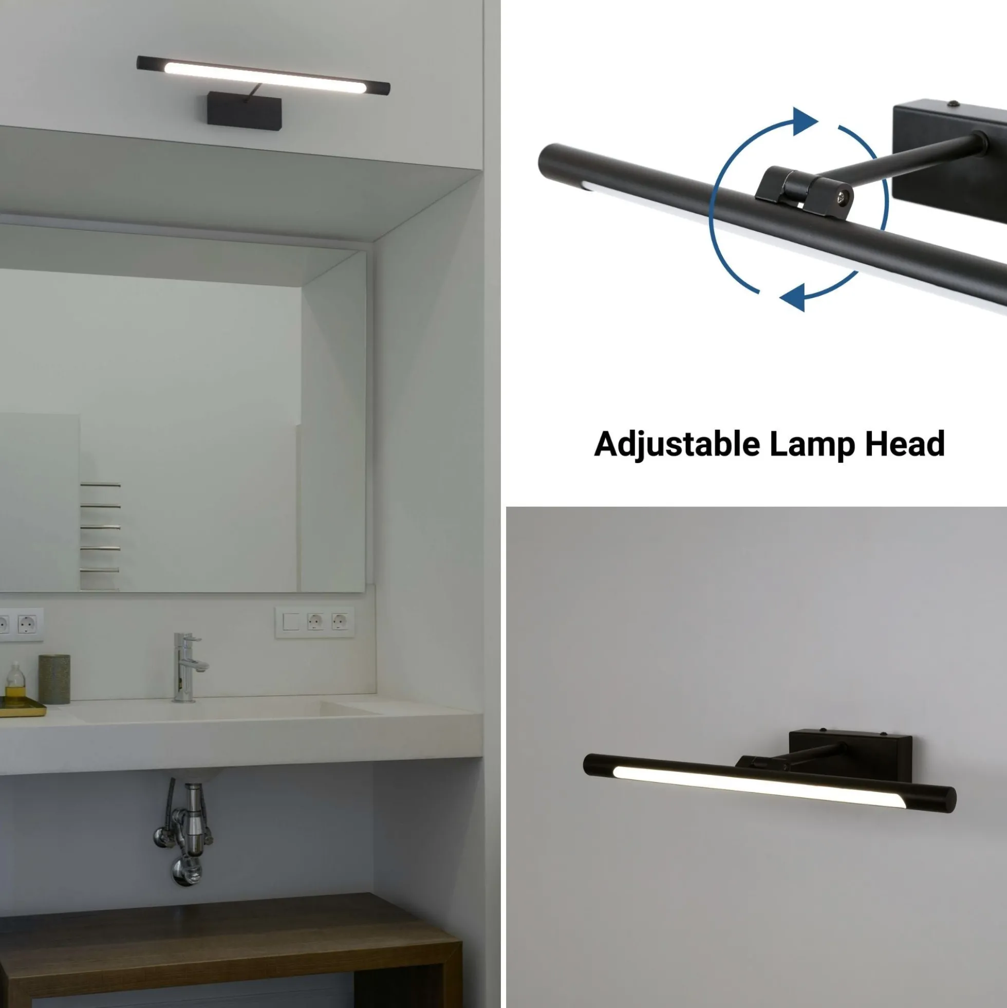 Aplique LED para baños - 6W - 4000K - IP44