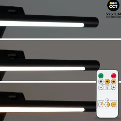 Aplique LED tubular con batería - 4W - Mando a distancia - CCT + DIM + Temporizador