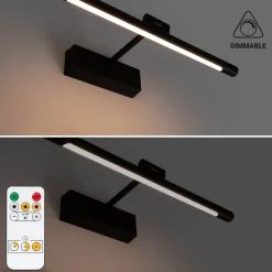 Aplique LED tubular con batería - 4W - Mando a distancia - CCT + DIM + Temporizador