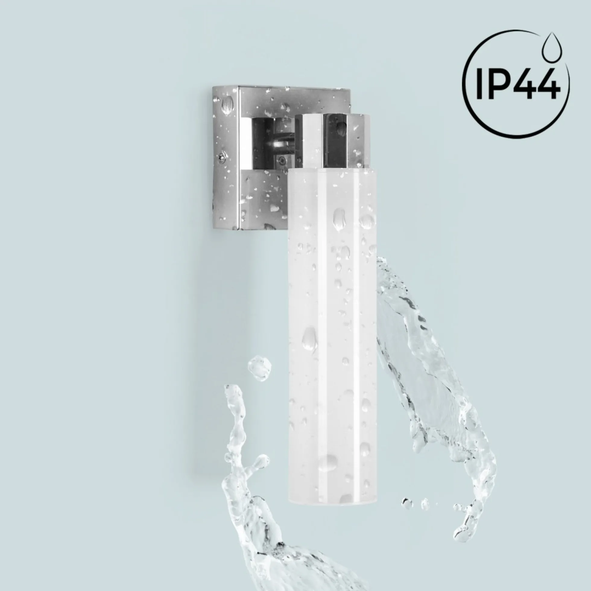 Aplique LED tubular para baño - 4W - 320lm - IP44