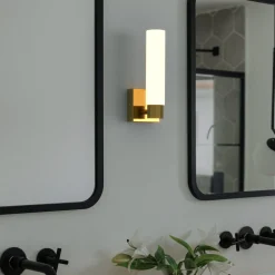 Aplique LED tubular para baño - 4W - 320lm - IP44