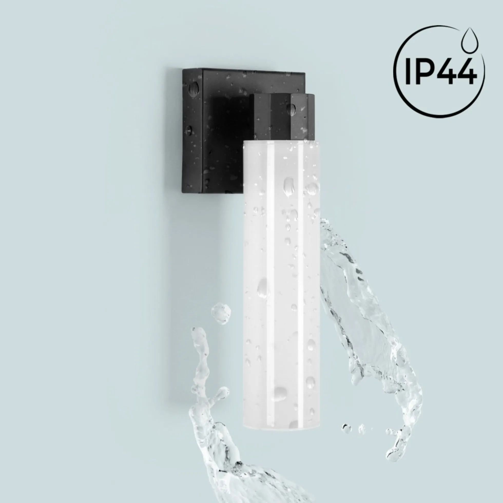 Aplique LED tubular para baño - 4W - 320lm - IP44