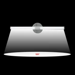 Aplique LED tubular para baño - 8W - 720lm - IP44 - 60cm