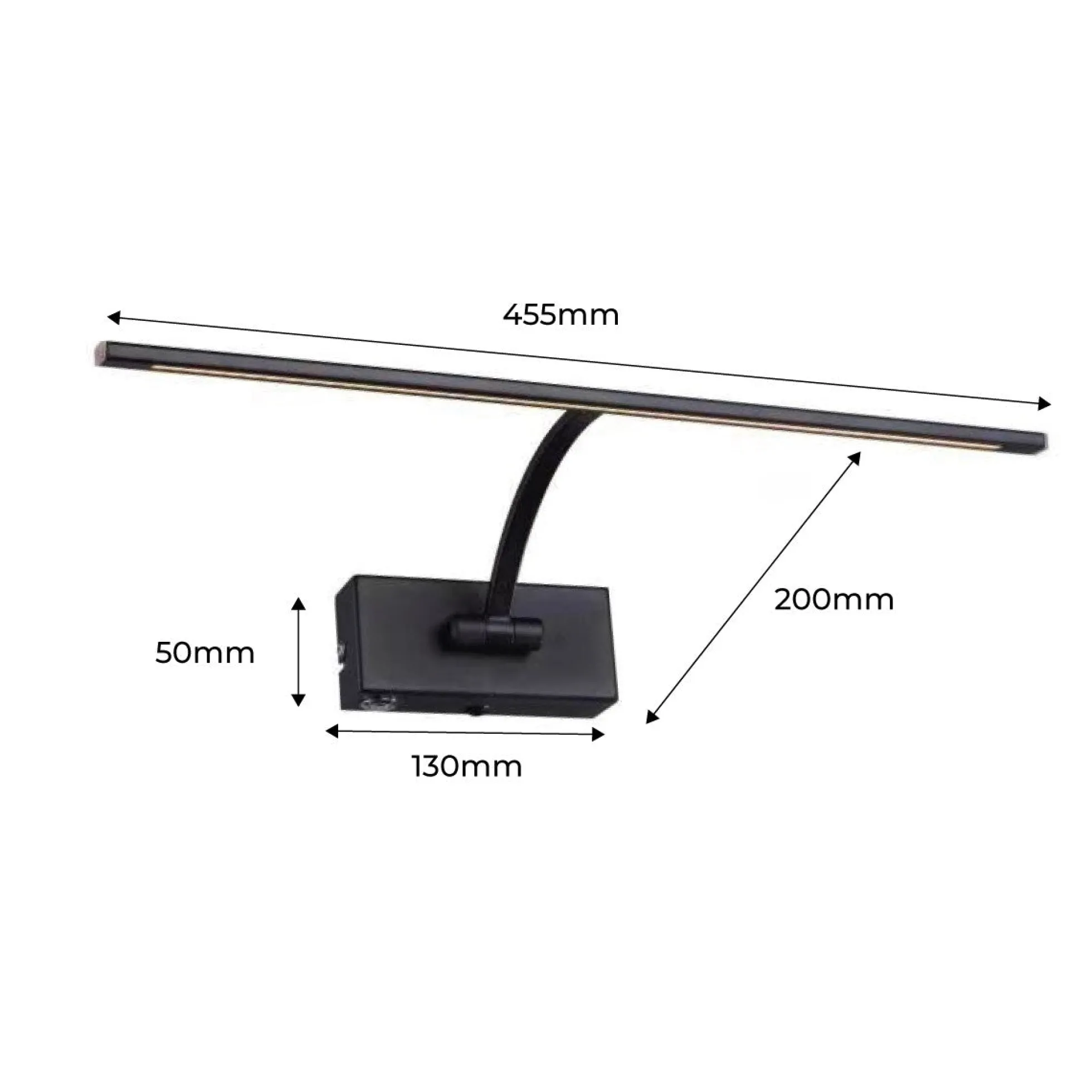 Aplique para cuadros LED "Babylon" - 8W - 45 cm