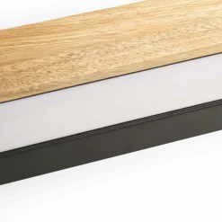 Aplique pared madera "VACC" - 7W - 2700K - 20cm