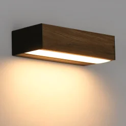 Aplique pared madera 