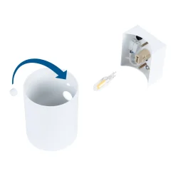 Apliques de pared interior TUB 