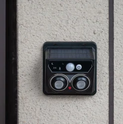 Aplique solar exterior de pared con sensor PIR - 1W (2x0,5W) - IP44