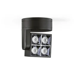 Aplique techo LED cuadrado orientable 8W - CCT - UGR18 - Chip OSRAM - Driver KGP