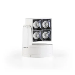 Aplique techo LED cuadrado orientable 8W - CCT - UGR18 - Chip OSRAM - Driver KGP