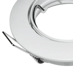 Aro downlight circular basculante para bombilla GU10 / MR16 - Corte Ø72 mm