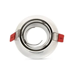 Aro downlight circular basculante PREMIUM para bombilla LED GU10