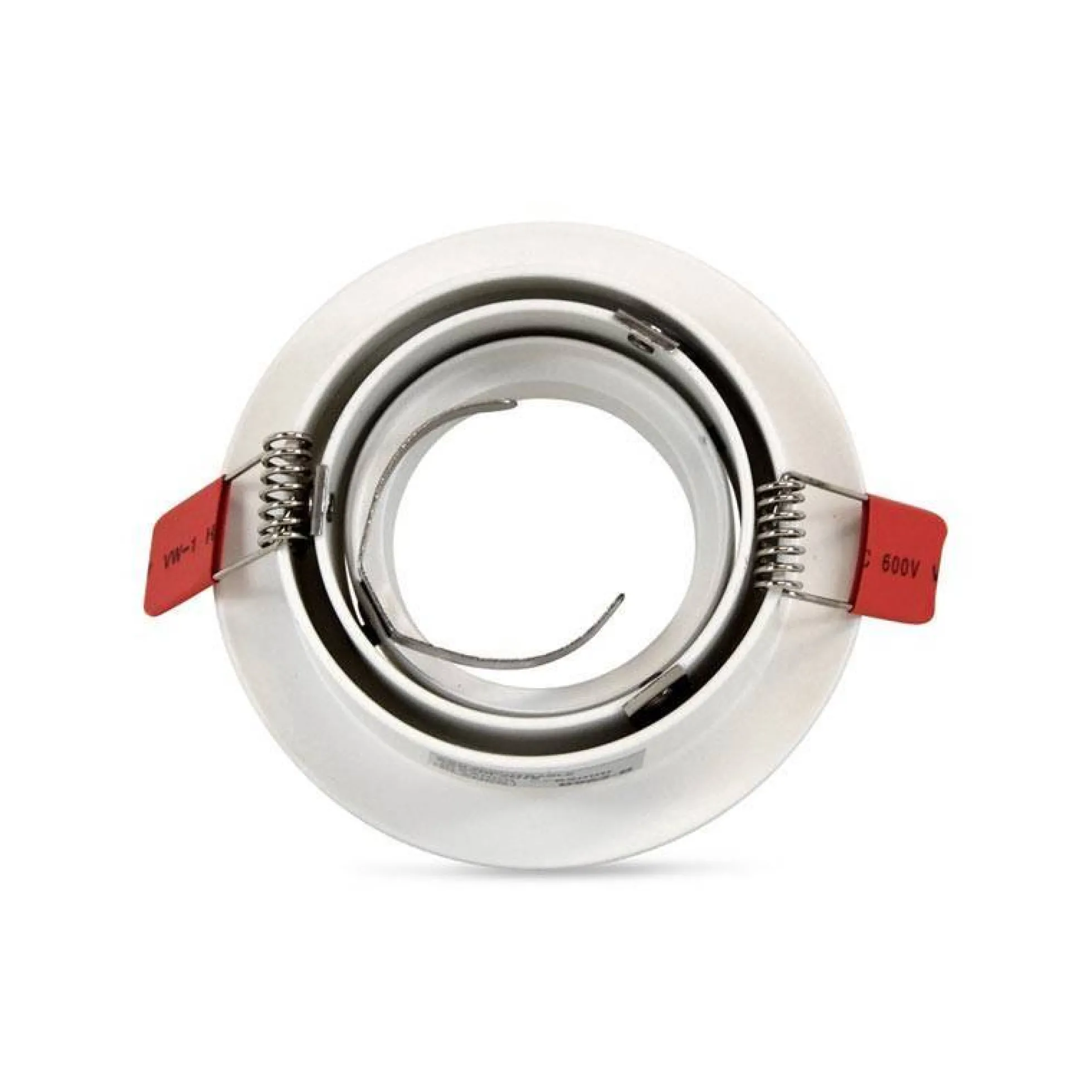 Aro downlight circular basculante PREMIUM para bombilla LED GU10