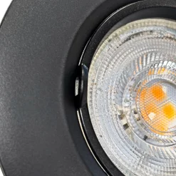 Aro downlight circular para bombilla GU10 / MR16 - Bajo UGR - Corte Ø60 mm