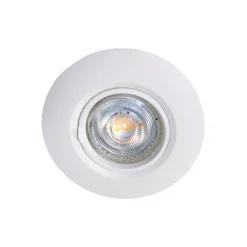 Aro downlight circular para bombilla GU10 / MR16 - Bajo UGR - Corte Ø60 mm