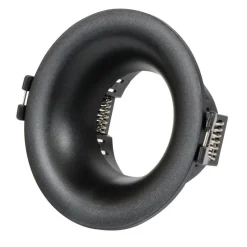 Aro downlight circular para bombilla GU10 / MR16 - Corte Ø70mm
