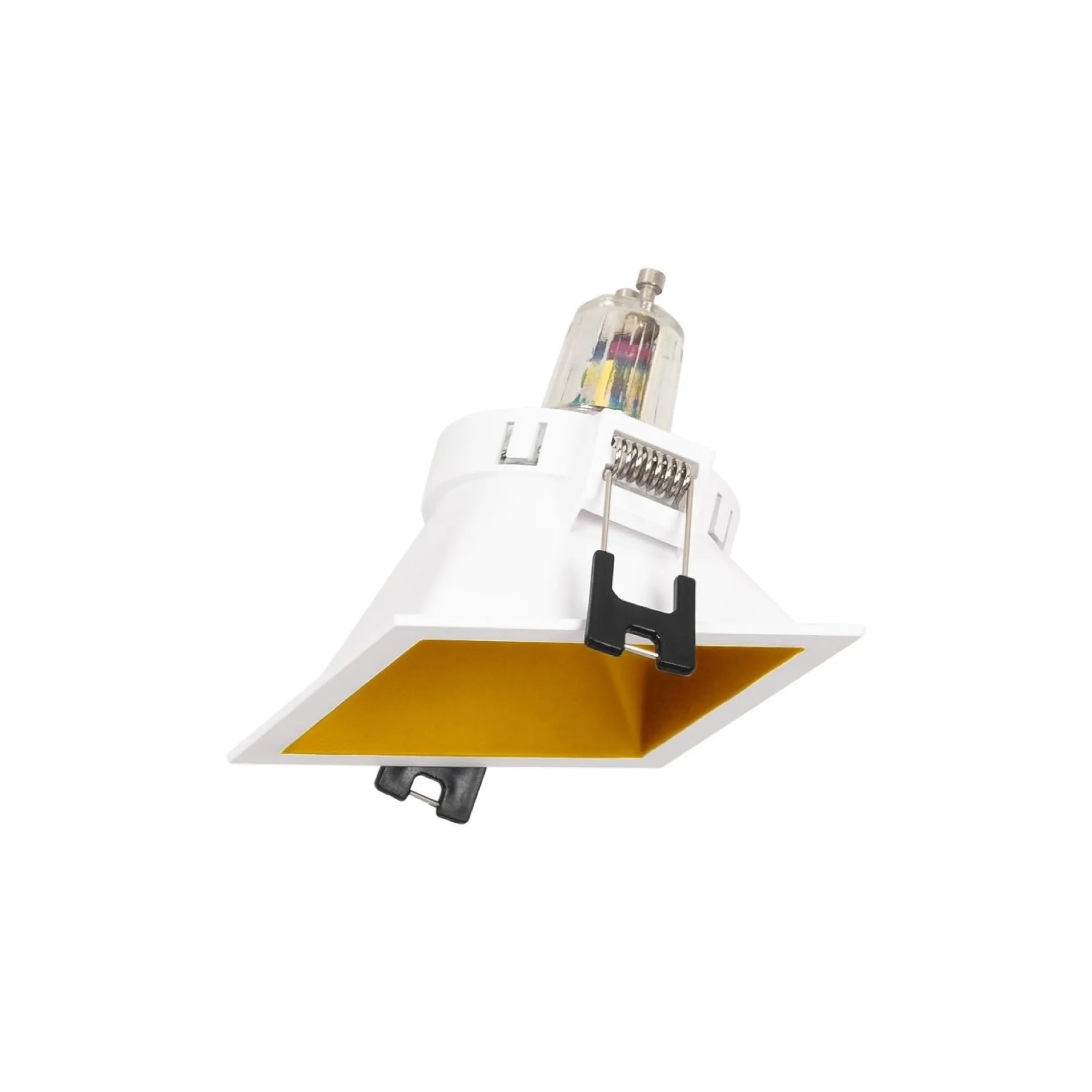 Aro downlight cuadrado asimétrico - Bajo UGR - Corte 75 x 75mm