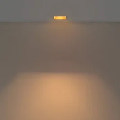 Aro downlight cuadrado asimétrico - Bajo UGR - Corte 75 x 75mm