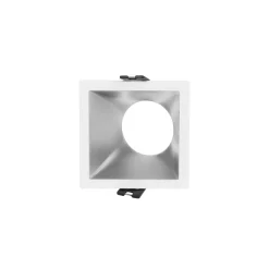 Aro downlight cuadrado asimétrico - Bajo UGR - Corte 75 x 75mm