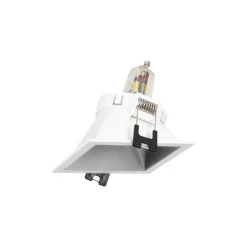 Aro downlight cuadrado asimétrico - Bajo UGR - Corte 75 x 75mm
