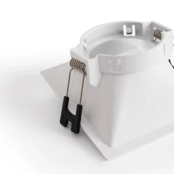Aro downlight cuadrado asimétrico - Bajo UGR - Corte 75 x 75mm