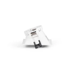 Aro downlight cuadrado asimétrico - Bajo UGR - Corte 75 x 75mm