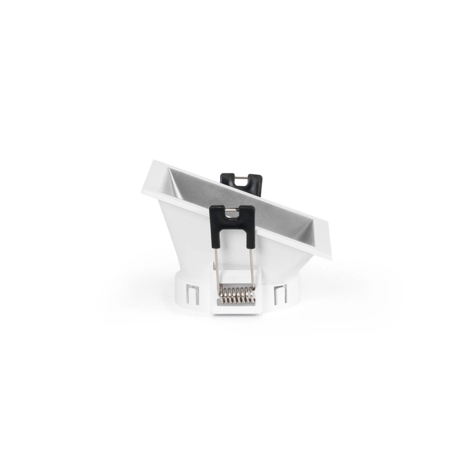 Aro downlight cuadrado asimétrico - Bajo UGR - Corte 75 x 75mm