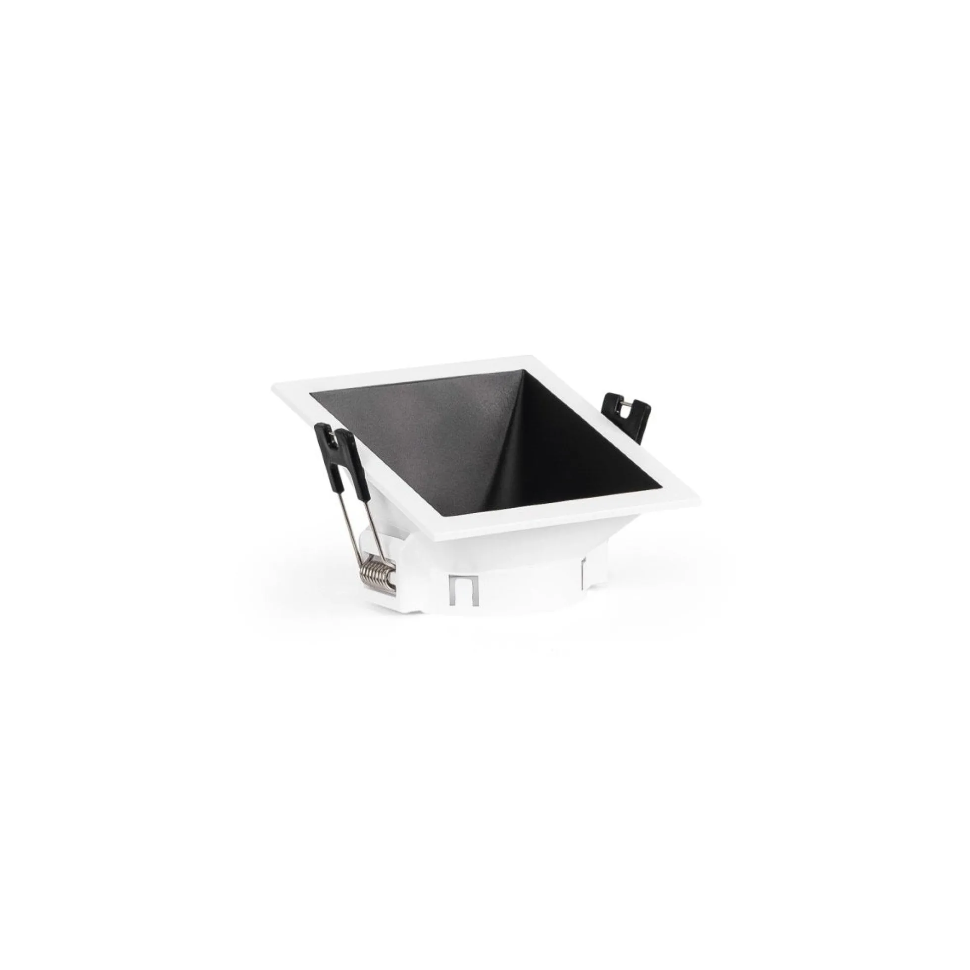 Aro downlight cuadrado asimétrico - Bajo UGR - Corte 75 x 75mm