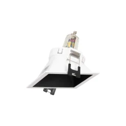 Aro downlight cuadrado asimétrico - Bajo UGR - Corte 75 x 75mm
