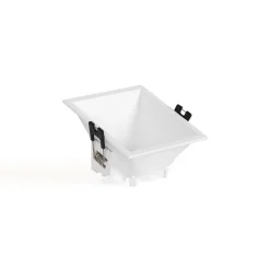 Aro downlight cuadrado asimétrico - Bajo UGR - Corte 85 x 85mm