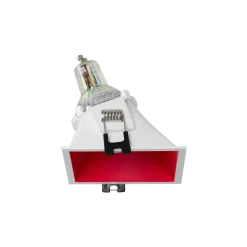Aro downlight cuadrado asimétrico - Bajo UGR - Corte 85 x 85mm